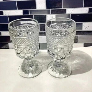 Wexford Anchor Hocking Wine Claret Goblet Style Set of 2